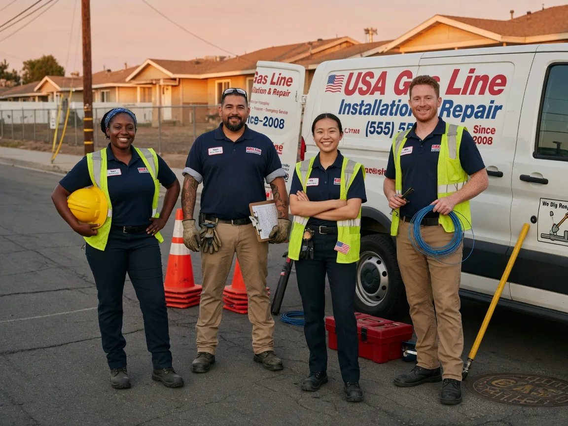Gas Line Installation company in Falfurrias, TX